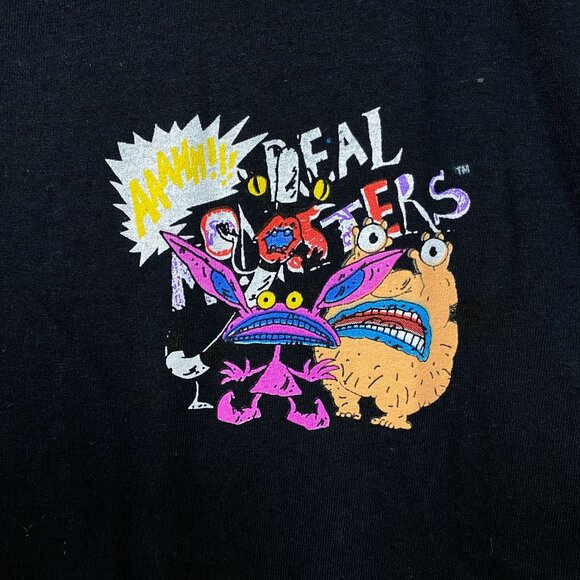 Nickelodeon Nicktoons Graphic Design Long Sleeve T-Shirt Small - Picture 2 of 4